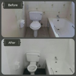 Whole bathroom glazed by BEC 