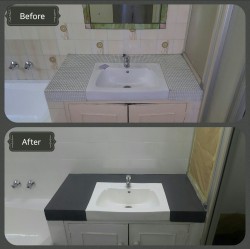 Whole bathroom glazed by BEC