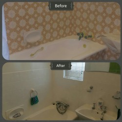 Whole bathroom glazed by BEC