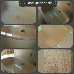 Custom granite glaze 